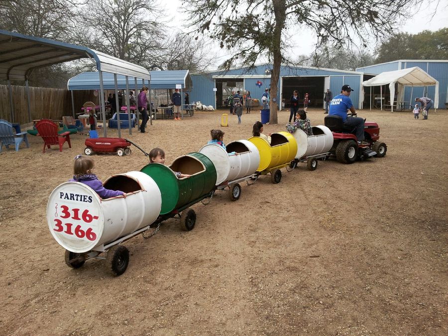Kids Barrel Train